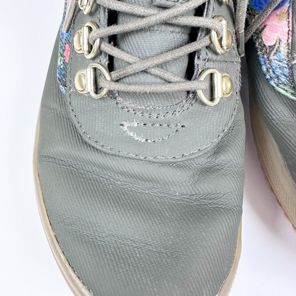 Keds x Rifle Paper Co Green Garden Party Floral Water Resistant Scout Boots US 5 - Picture 5 of 11